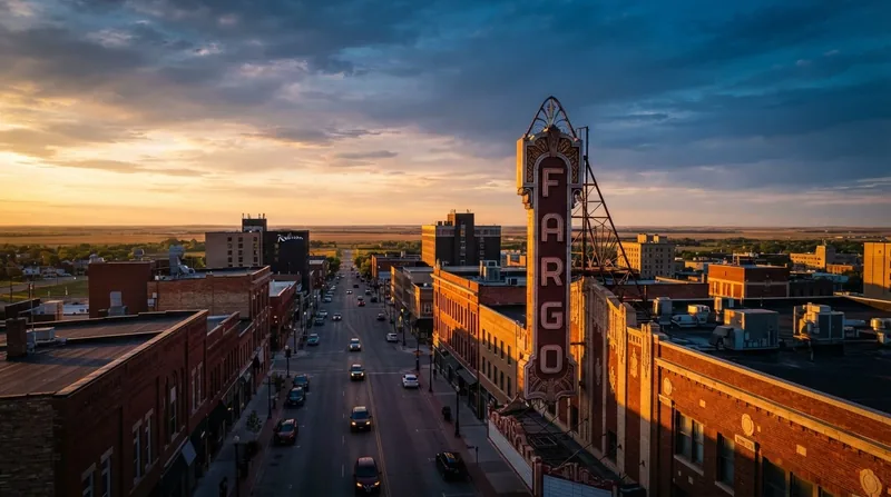 Fargo skyline representing North Dakota business opportunities